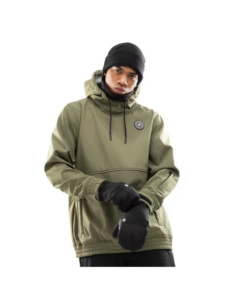 Kurtka snowboardowa Sporty zimowe Siroko W1 Kilimanjaro zielona