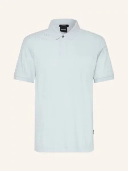 Boss Jerseyové Polo Tričko Parley tmavě modrá