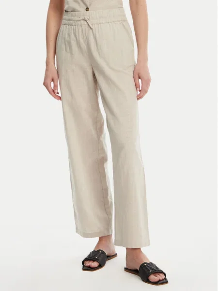 Vero Moda Pantaloni din Caia Wide Leg bej