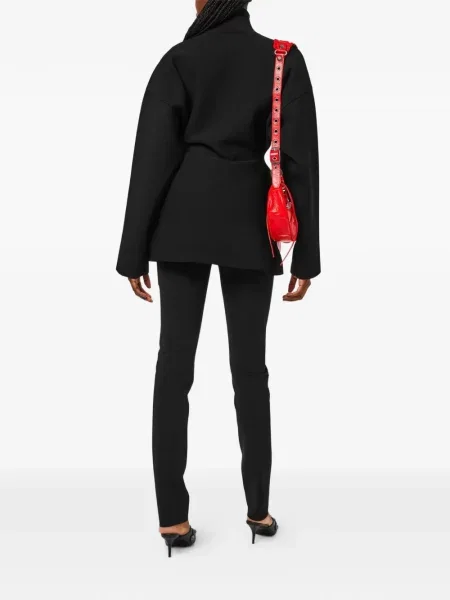 Слаб панталон Balenciaga черно
