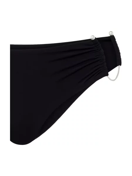 Majtki briefs Christopher Esber z falbankami czarne