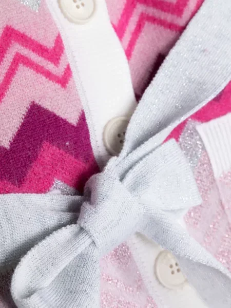 Dětské kardigan Missoni růžový