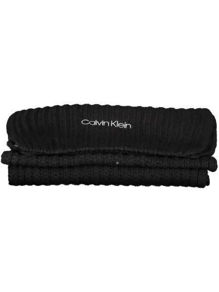 Šal Calvin Klein črna