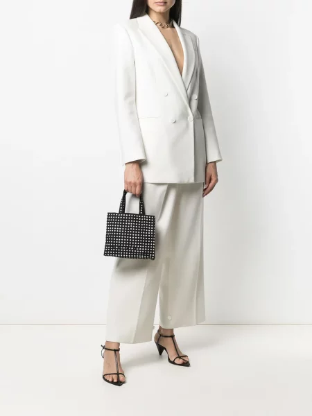 Geantă shopper 10 Corso Como cu imagine negru