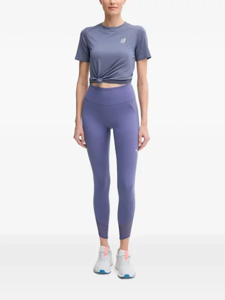 Tricou Compressport cu imagine albastru