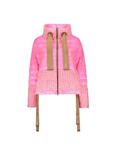 Kurtka puchowa Herno różowa
