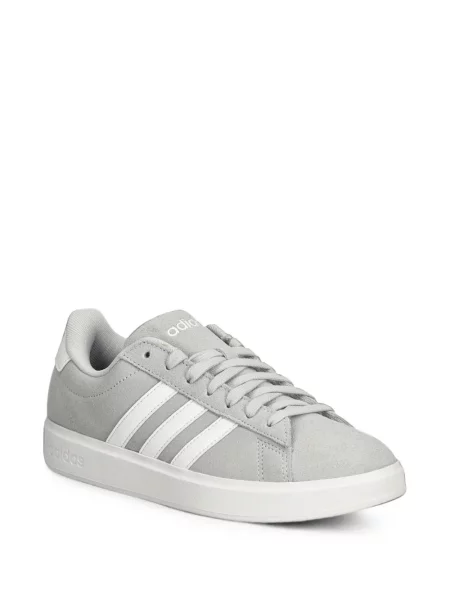 Pantaloni sport Adidas din piele de căprioară cu imagine cu model zebră verde