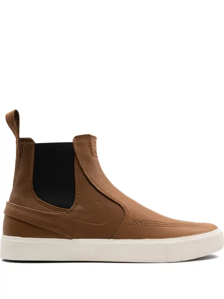 Flisas slip on džemperis Nike ruda