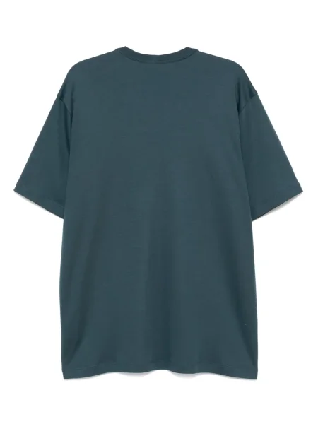 Tricou Helmut Lang cu broderie albastru