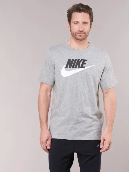 Tričko Nike sivá
