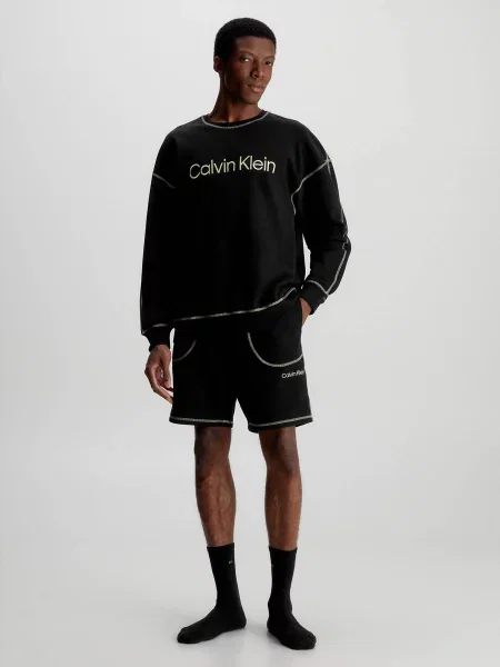 Світшот Calvin Klein Underwear Ls Sweatshirt чорний