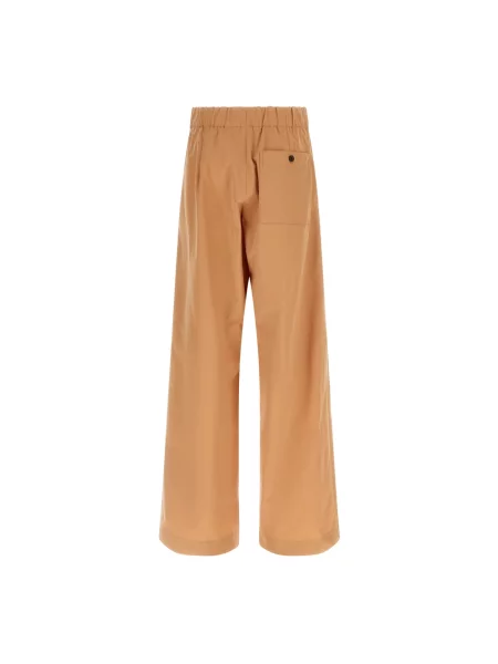 Spodnie Dries Van Noten beżowe