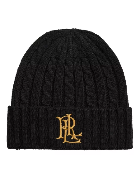 Lauren Ralph Lauren Căciulă galben miere negru