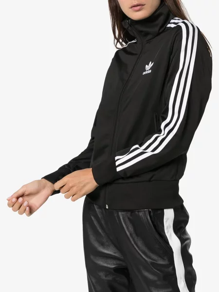 Hanorac Adidas cu dungi alergare negru