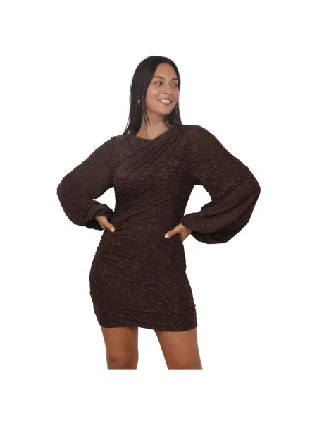 Rochie La Modeuse maro