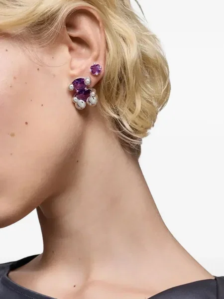 Обеци Tous сиво