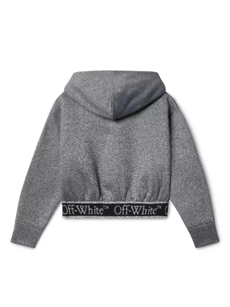 Bluza z kapturem dziecięca Off-white biała