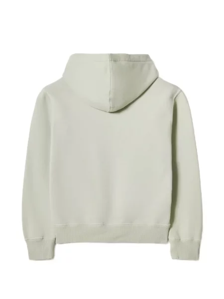 Bluza z kapturem dziecięca Maison Kitsune zielona