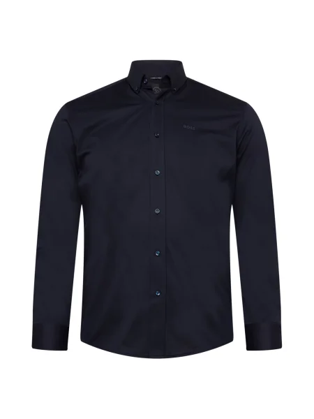 BOSS Black Cămașă JOE bleumarin negru