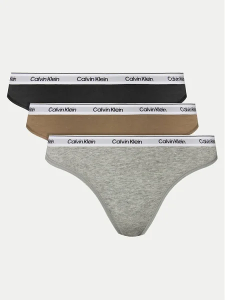 Прашки Calvin Klein Underwear 3 чифта черно