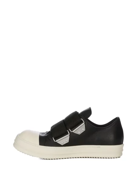 Sneakerși Rick Owens cu bretele negru