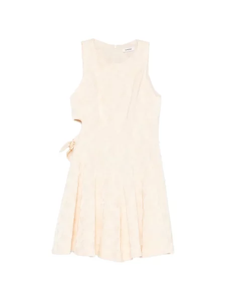 Rochie mini Sandro cu model floral din jacard