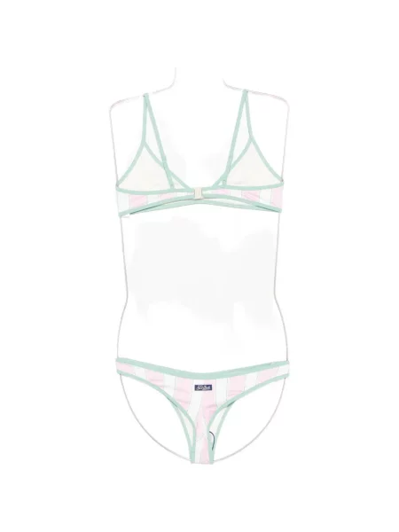 Bikini Mc2 Saint Barth cu dungi alb