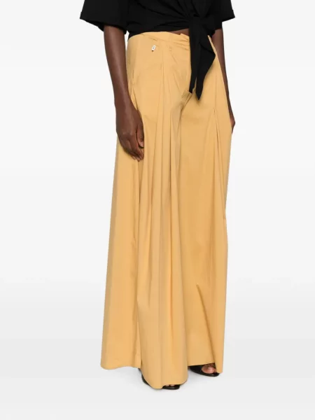Pantaloni palazzo Jijil Jolie galben