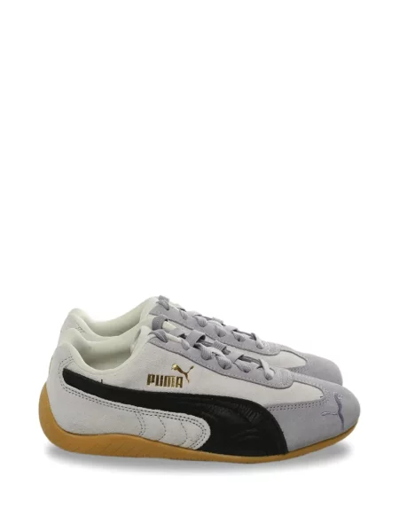 Sneakerși Puma Suede din piele de căprioară gri