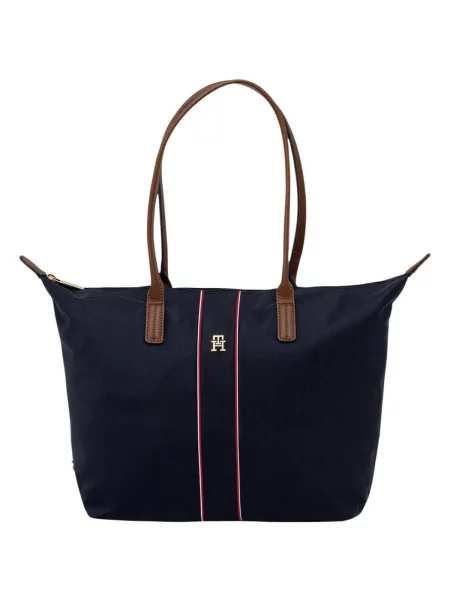 Kabelka Tommy Hilfiger modrá