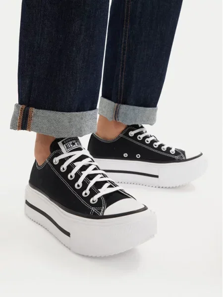 Sportbačiai Converse Chuck Taylor All Star Lift Double Stack Platform juoda