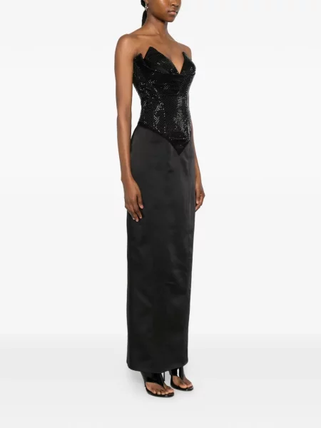 Rochie maxi Mitiliane Couture negru