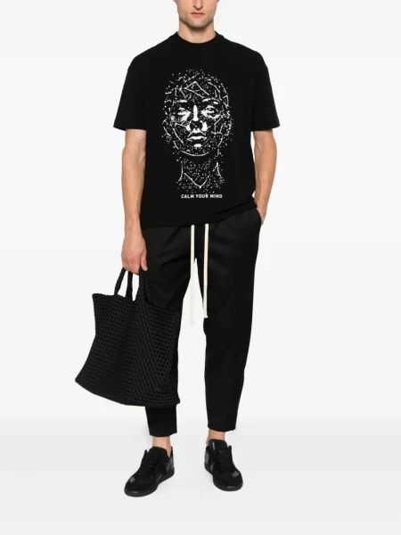 Tricou Hamza cu imagine negru