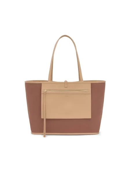Tous torebka shopper brązowa