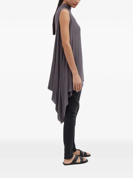 Tunică Marcella drapată gri