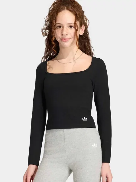 Adidas Originals лонгслів дитячий з
