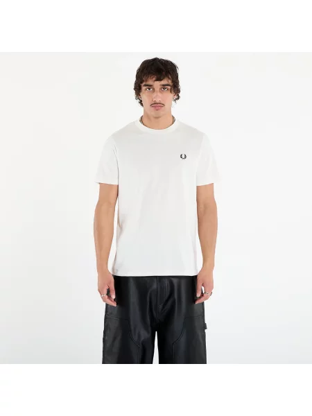 Футболка Fred Perry с круглым вырезом белая