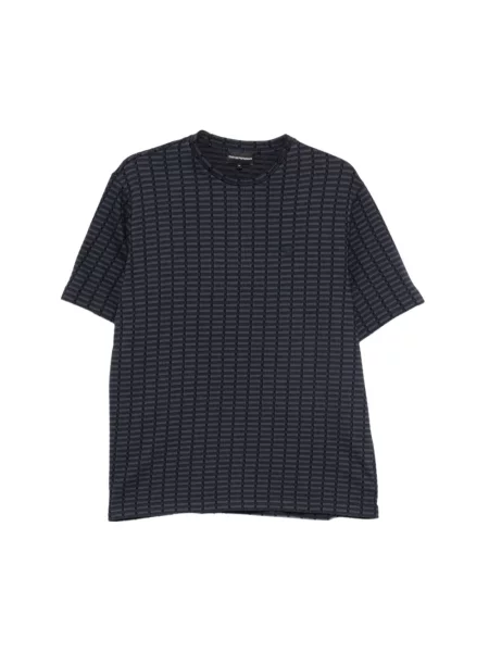 Koszulka Emporio Armani niebieska