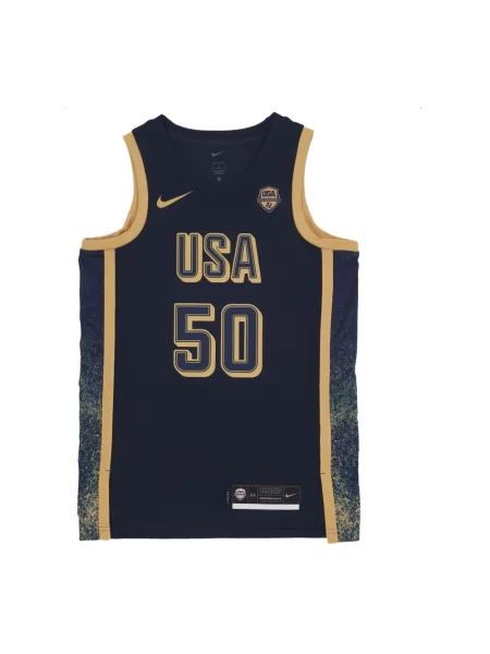 Koszulka sportowa Nike na ramiączkach do koszykówki niebieska
