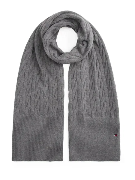 Tommy Hilfiger De lână șal gri