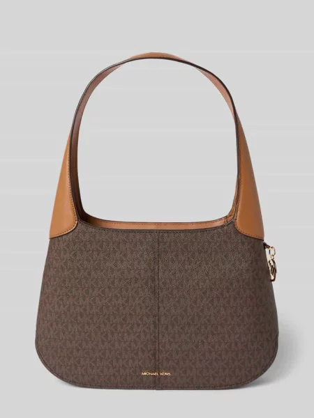 Torba na ramię z nadrukiem z logo na całej powierzchni model ‘Alice’ Michael Michael Kors