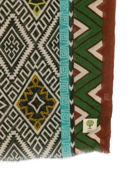 Fular Baobab cu imagine cu imprimeu geometric