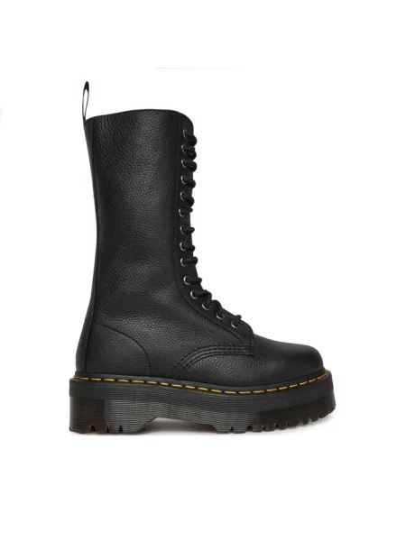 Botki Dr. Martens skórzane czarne