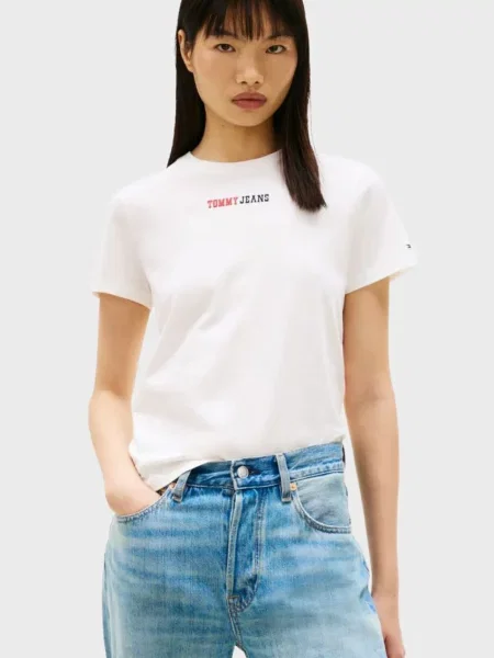 Футболка Tommy Jeans белая