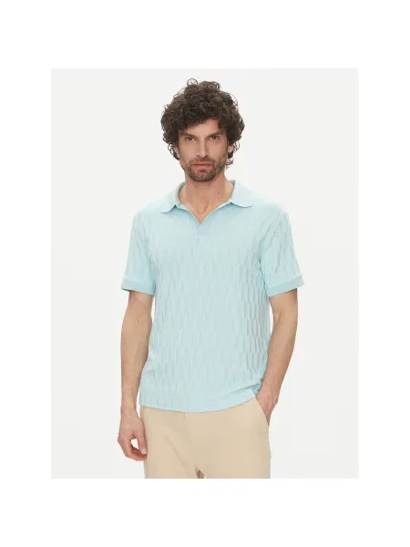 Marciano Guess Polo majica Svetlo Regular Fit modra