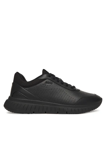 BOSS Sneakers Titanis negru