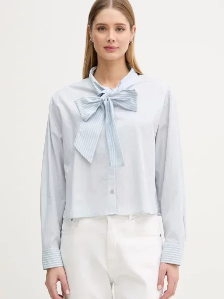 United Colors of Benetton cămașă pentru femei din albastru