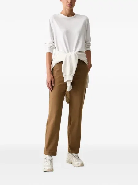 Pantaloni Columbia cu autograf maro
