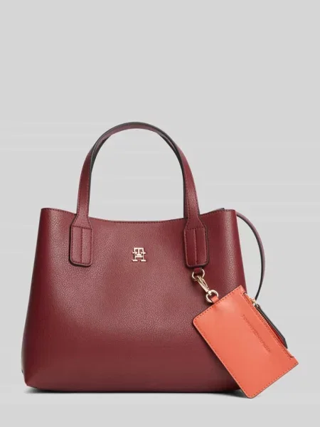 Tommy Hilfiger torebka crossbody z imitacji skóry brązowa