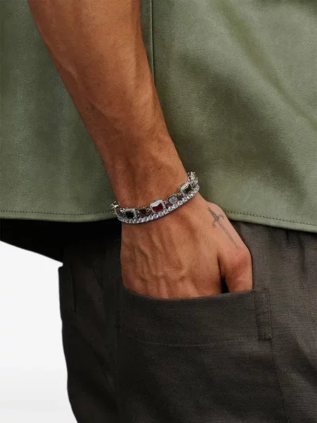 Brăţară Nialaya Jewelry argintiu